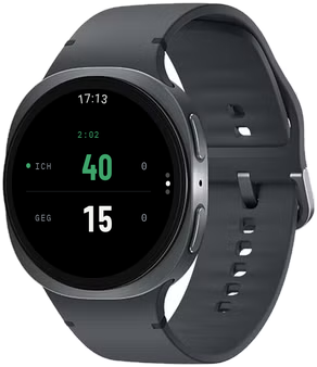 Kortscore on a smartwatch showing the current score